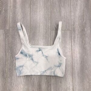 Urban planet marble crop top tank